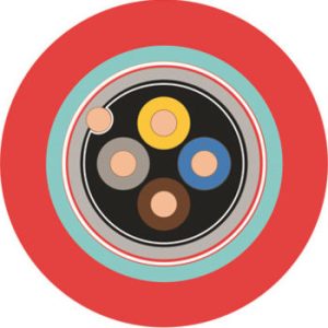 JE-H(St)H E30-E90 Communication Cable 225V Telephone Cables